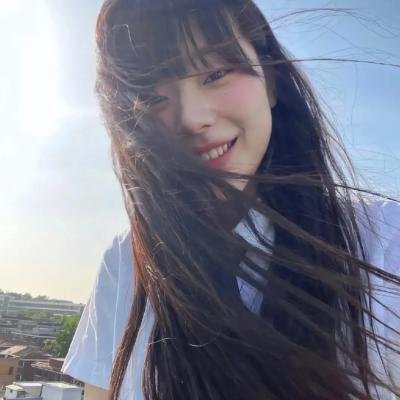 头发松散